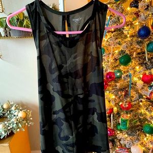 Camo workout top